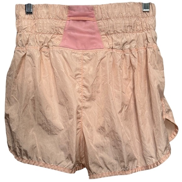 Free People Movement Light Pink The Way Home Shorts Sz S Athleisure Running Gym - Picture 2 of 13